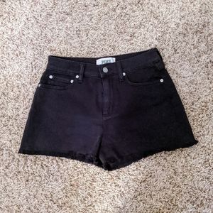 NWOT Black Jean Shorts